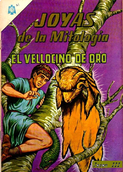 Cover for Joyas de la Mitología (Editorial Novaro, 1962 series) #21