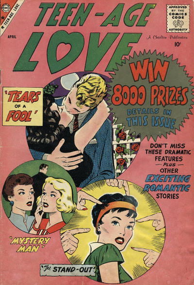 Cover for Teen-Age Love (Charlton, 1958 series) #8