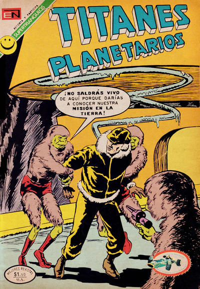 Cover for Titanes Planetarios (Editorial Novaro, 1953 series) #374