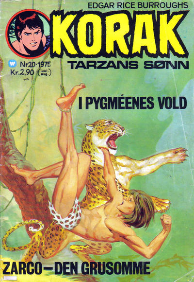 Cover for Korak (Illustrerte Klassikere / Williams Forlag, 1966 series) #20/1975