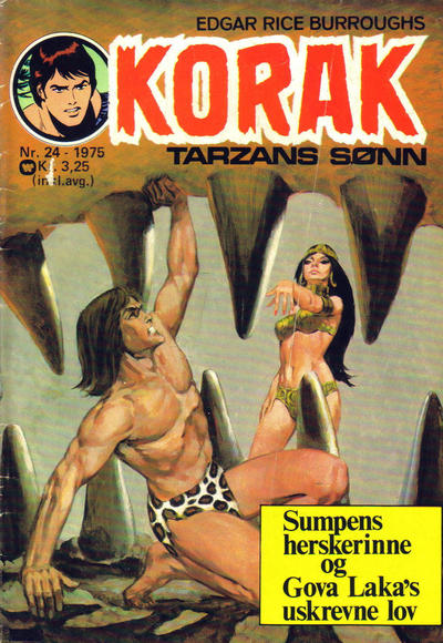 Cover for Korak (Illustrerte Klassikere / Williams Forlag, 1966 series) #24/1975