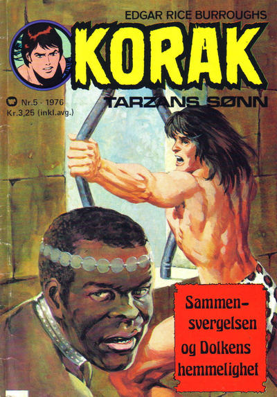 Cover for Korak (Illustrerte Klassikere / Williams Forlag, 1966 series) #5/1976