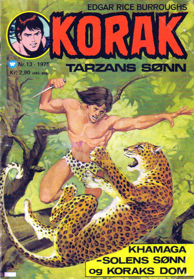 Cover for Korak (Illustrerte Klassikere / Williams Forlag, 1966 series) #13/1975