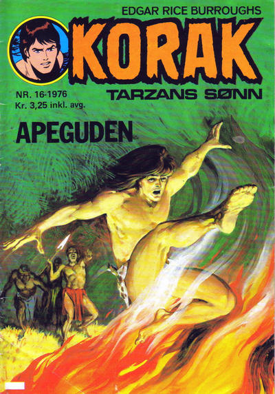 Cover for Korak (Illustrerte Klassikere / Williams Forlag, 1966 series) #16/1976
