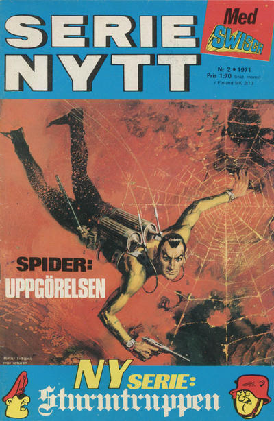 Cover for Serie-nytt [delas?] (Semic, 1970 series) #2/1971