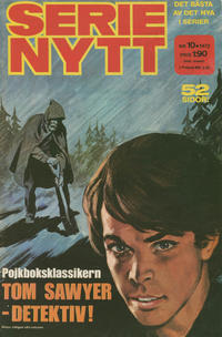 Cover for Serie-nytt [delas?] (Semic, 1970 series) #10/1972