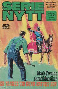Cover for Serie-nytt [delas?] (Semic, 1970 series) #11/1972