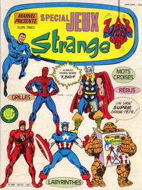 Cover Thumbnail for Strange Spécial Jeux (Editions Lug, 1982 series) #150 HS