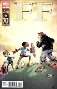 Cover Thumbnail for FF (Marvel, 2011 series) #5 [Captain America Movie Promotion]