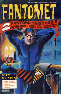 Cover for Fantomet (Semic, 1976 series) #4/1984