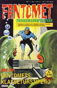 Cover for Fantomet (Semic, 1976 series) #9/1984