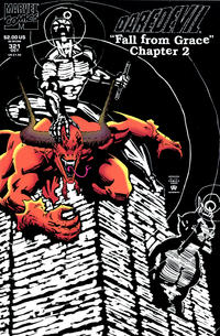 Cover Thumbnail for Daredevil (Marvel, 1964 series) #321 [Glow-in-the-Dark Cover]