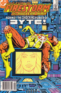 Cover Thumbnail for The Fury of Firestorm (DC, 1982 series) #23 [Newsstand]