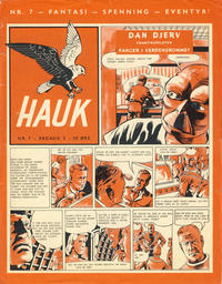 Cover Thumbnail for Hauk (Serieforlaget / Se-Bladene / Stabenfeldt, 1955 series) #7/1957