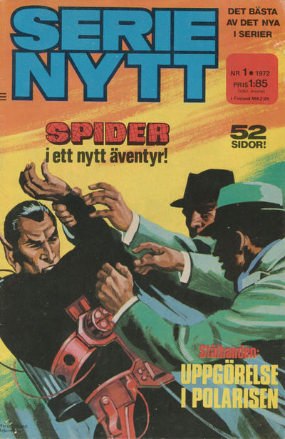 Cover for Serie-nytt [delas?] (Semic, 1970 series) #1/1972