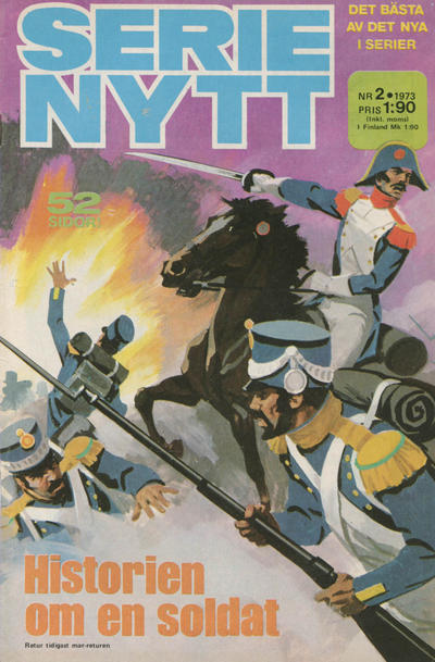 Cover for Serie-nytt [delas?] (Semic, 1970 series) #2/1973