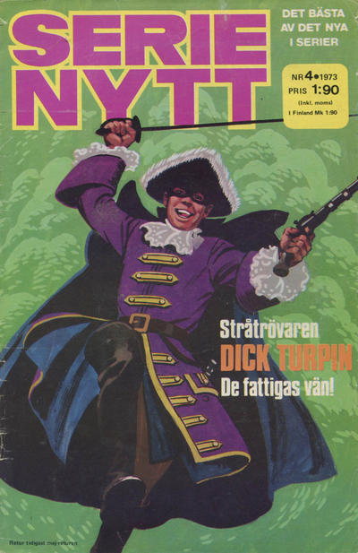 Cover for Serie-nytt [delas?] (Semic, 1970 series) #4/1973