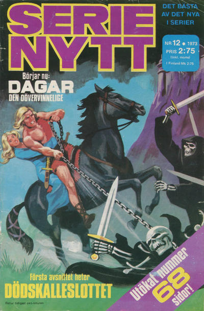 Cover for Serie-nytt [delas?] (Semic, 1970 series) #12/1973