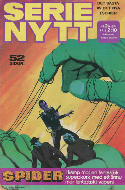 Cover for Serie-nytt [delas?] (Semic, 1970 series) #2/1974