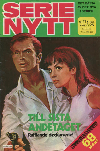 Cover for Serie-nytt [delas?] (Semic, 1970 series) #11/1975