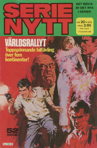 Cover for Serie-nytt [delas?] (Semic, 1970 series) #20/1975