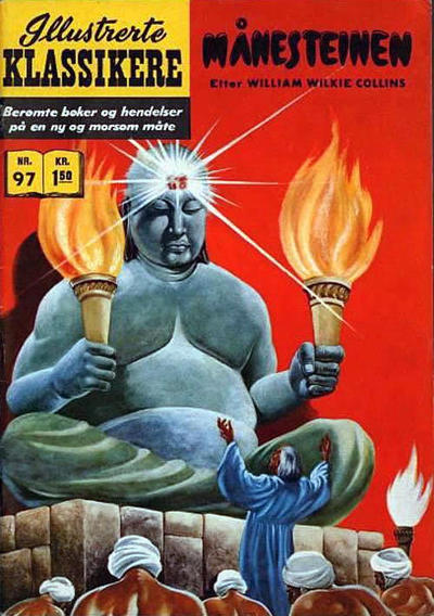 Cover for Illustrerte Klassikere [Classics Illustrated] (Illustrerte Klassikere / Williams Forlag, 1957 series) #97 - Månesteinen