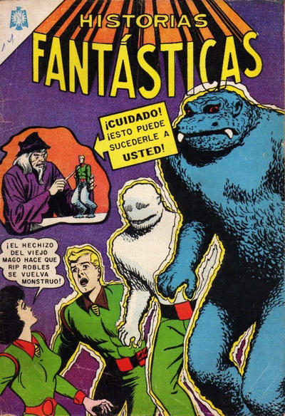 Cover for Historias Fantásticas (Editorial Novaro, 1958 series) #145