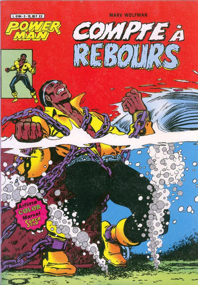 Cover for Power Man (Arédit-Artima, 1981 series) #3 - Compte à rebours