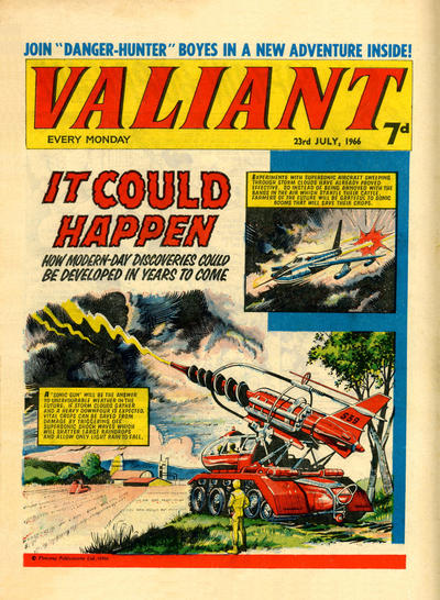 Cover for Valiant (IPC, 1964 series) #23 July 1966