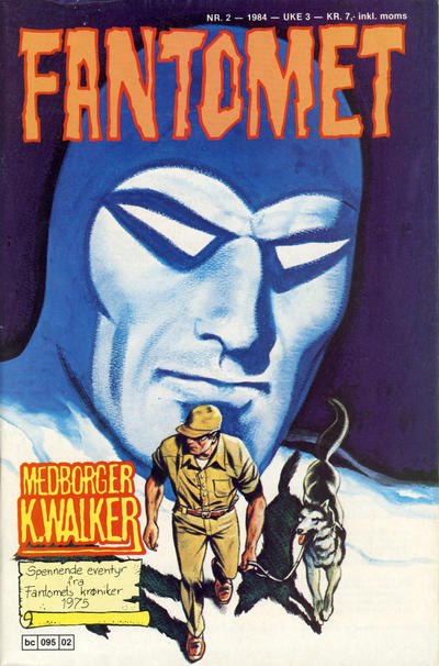 Cover for Fantomet (Semic, 1976 series) #2/1984