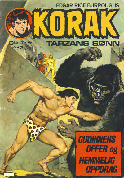 Cover for Korak (Illustrerte Klassikere / Williams Forlag, 1966 series) #10/1976