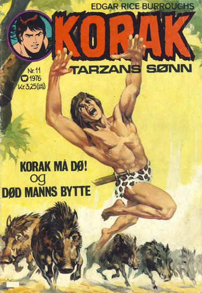 Cover for Korak (Illustrerte Klassikere / Williams Forlag, 1966 series) #11/1976