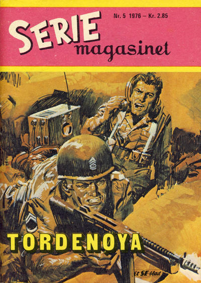 Cover for Seriemagasinet (Serieforlaget / Se-Bladene / Stabenfeldt, 1951 series) #5/1976