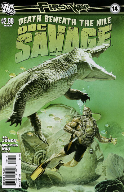 Cover for Doc Savage (DC, 2010 series) #14