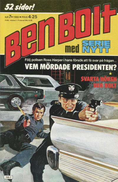 Cover for Serie-nytt [delas?] (Semic, 1970 series) #7/1980
