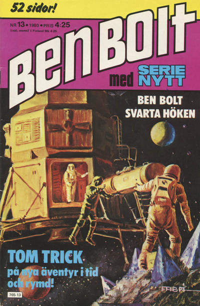 Cover for Serie-nytt [delas?] (Semic, 1970 series) #13/1980