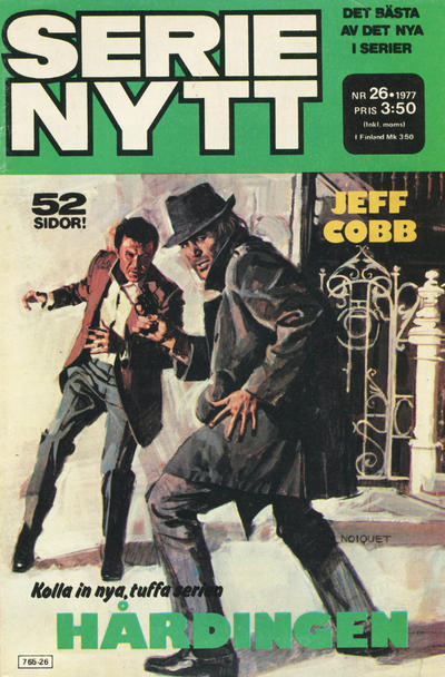 Cover for Serie-nytt [delas?] (Semic, 1970 series) #26/1977