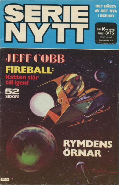 Cover for Serie-nytt [delas?] (Semic, 1970 series) #16/1978