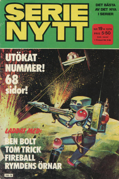 Cover for Serie-nytt [delas?] (Semic, 1970 series) #19/1979