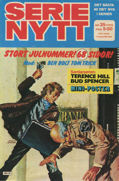 Cover for Serie-nytt [delas?] (Semic, 1970 series) #25/1979
