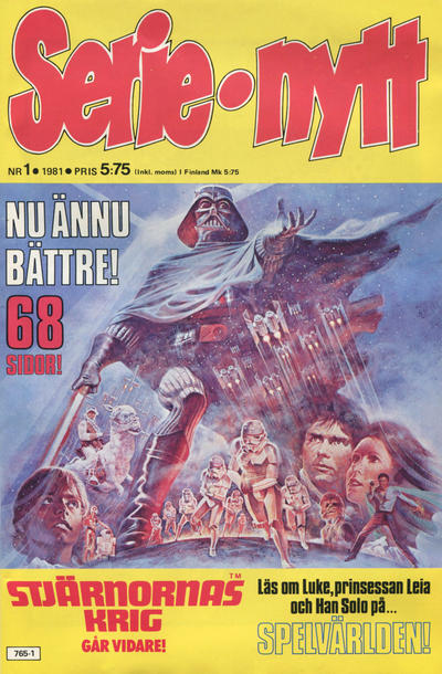 Cover for Serie-nytt [delas?] (Semic, 1970 series) #1/1981