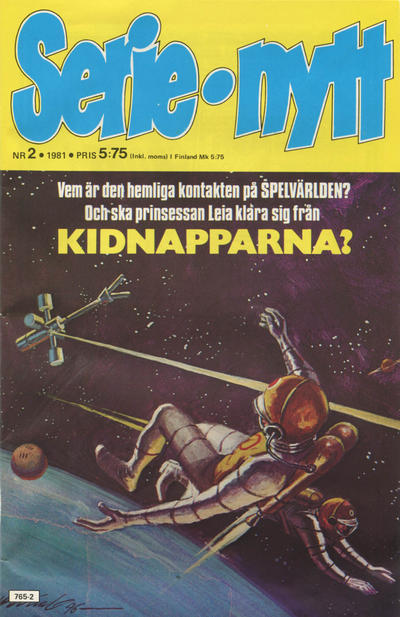 Cover for Serie-nytt [delas?] (Semic, 1970 series) #2/1981