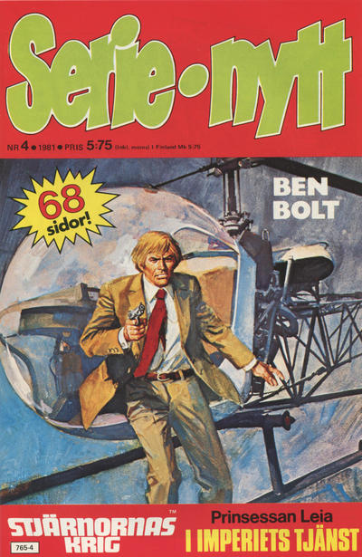 Cover for Serie-nytt [delas?] (Semic, 1970 series) #4/1981