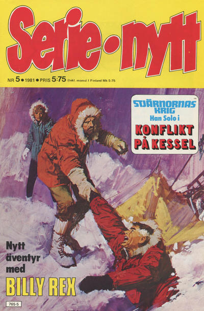 Cover for Serie-nytt [delas?] (Semic, 1970 series) #5/1981