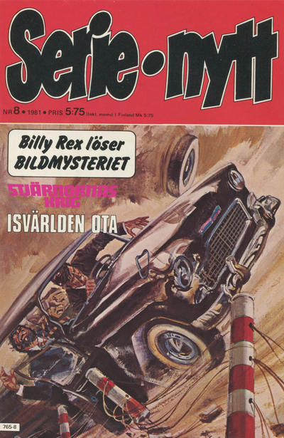 Cover for Serie-nytt [delas?] (Semic, 1970 series) #8/1981