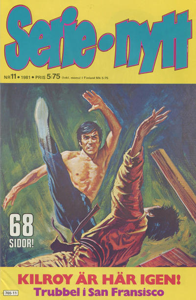 Cover for Serie-nytt [delas?] (Semic, 1970 series) #11/1981
