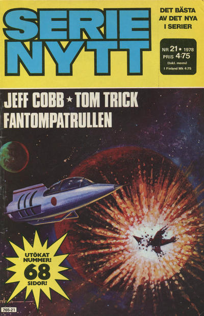 Cover for Serie-nytt [delas?] (Semic, 1970 series) #21/1978