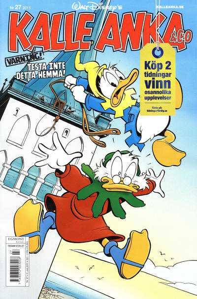 Cover for Kalle Anka & C:o (Egmont, 1997 series) #27/2011