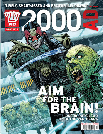 Cover for 2000 AD (Rebellion, 2001 series) #1738