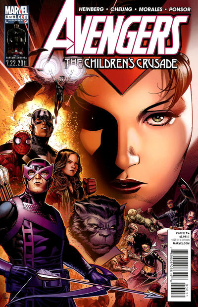 Cover for Avengers: The Children's Crusade (Marvel, 2010 series) #6